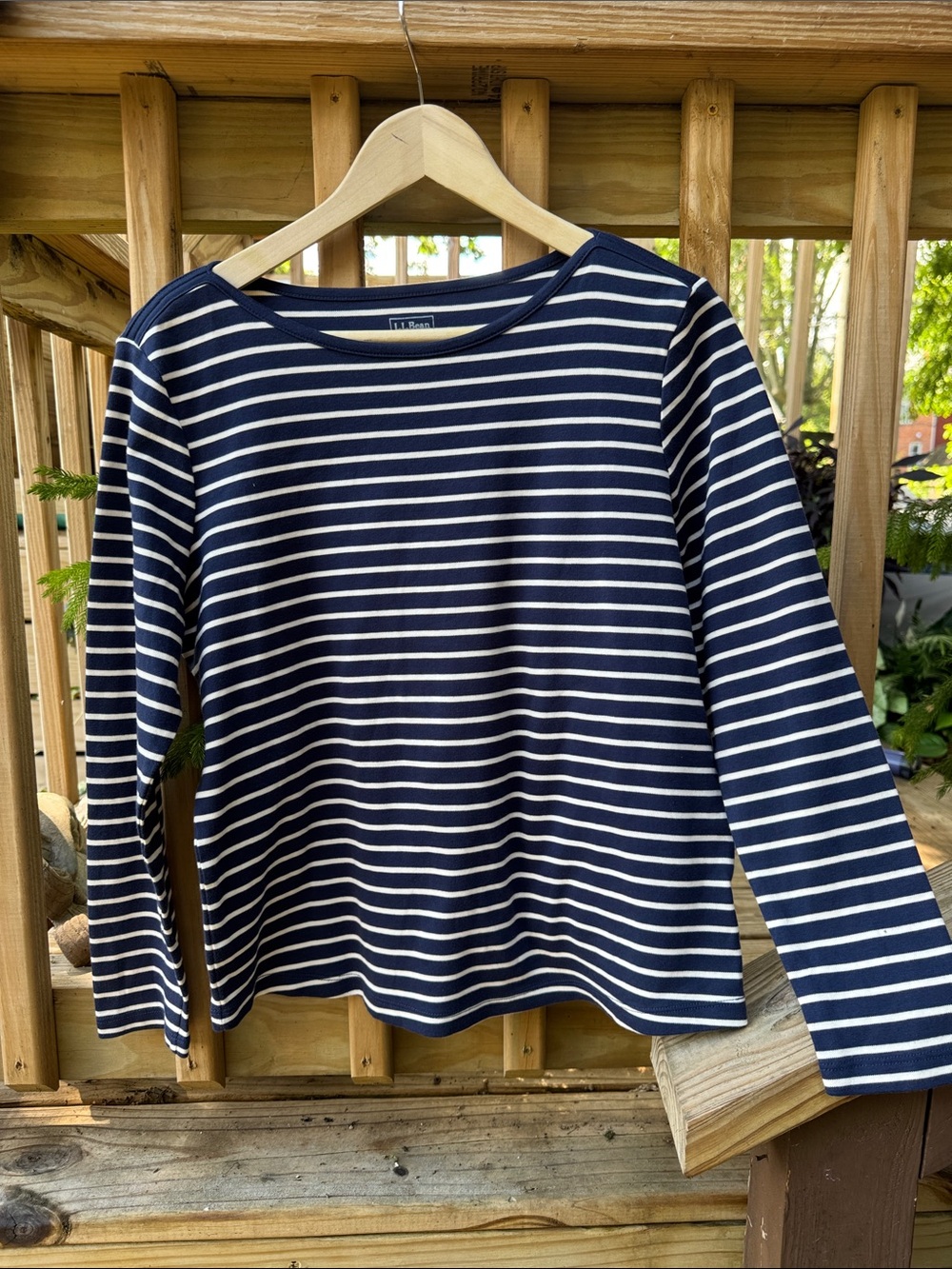 L.L. Bean Suprima Cotton Crewneck